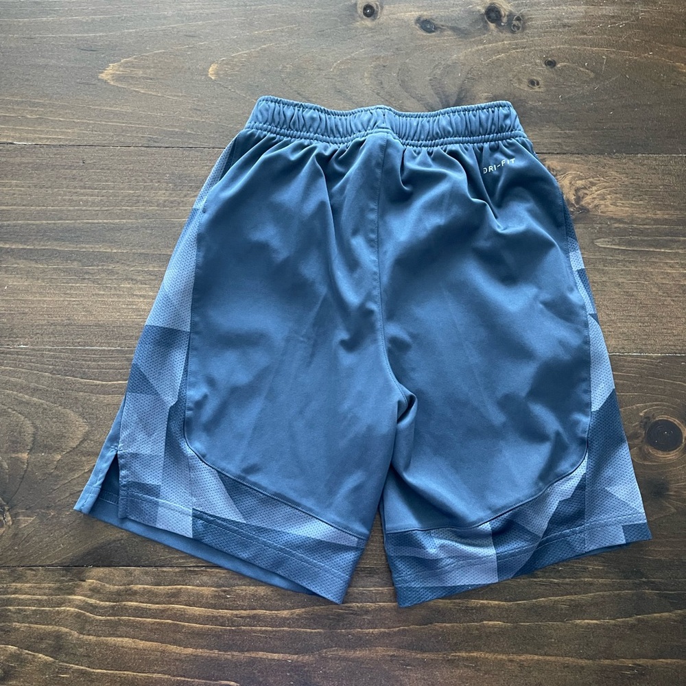 Nike Kids Shorts Set - Blue, Gray, White - Picture 4 of 8